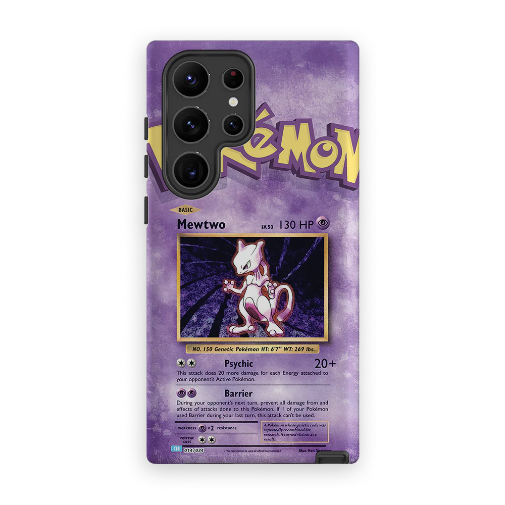 Mewtwo Base set-Tough - Image 14