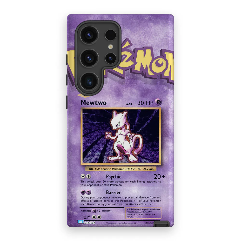 Mewtwo Base set-Tough - Image 17