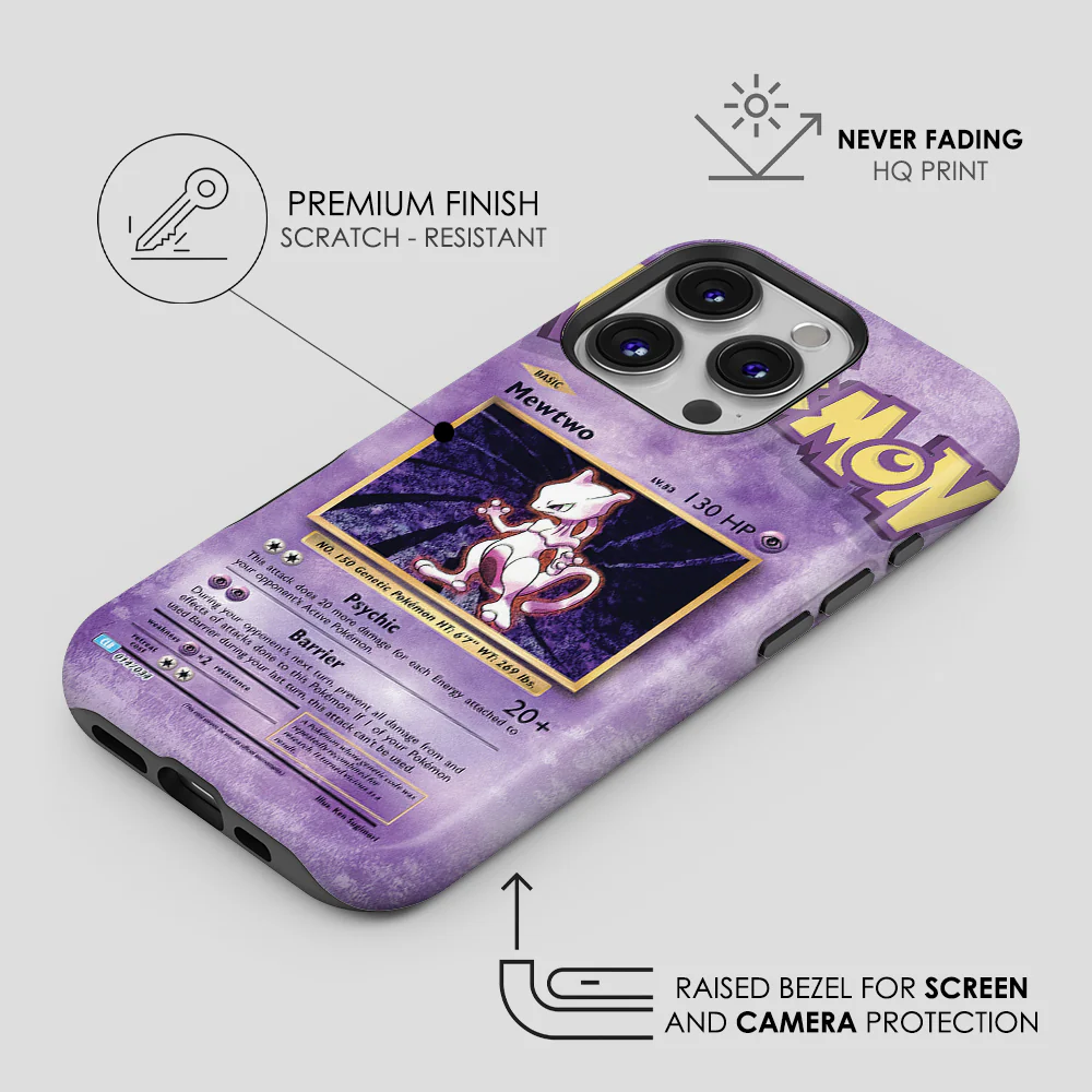 Mewtwo Base set-Tough - Image 3