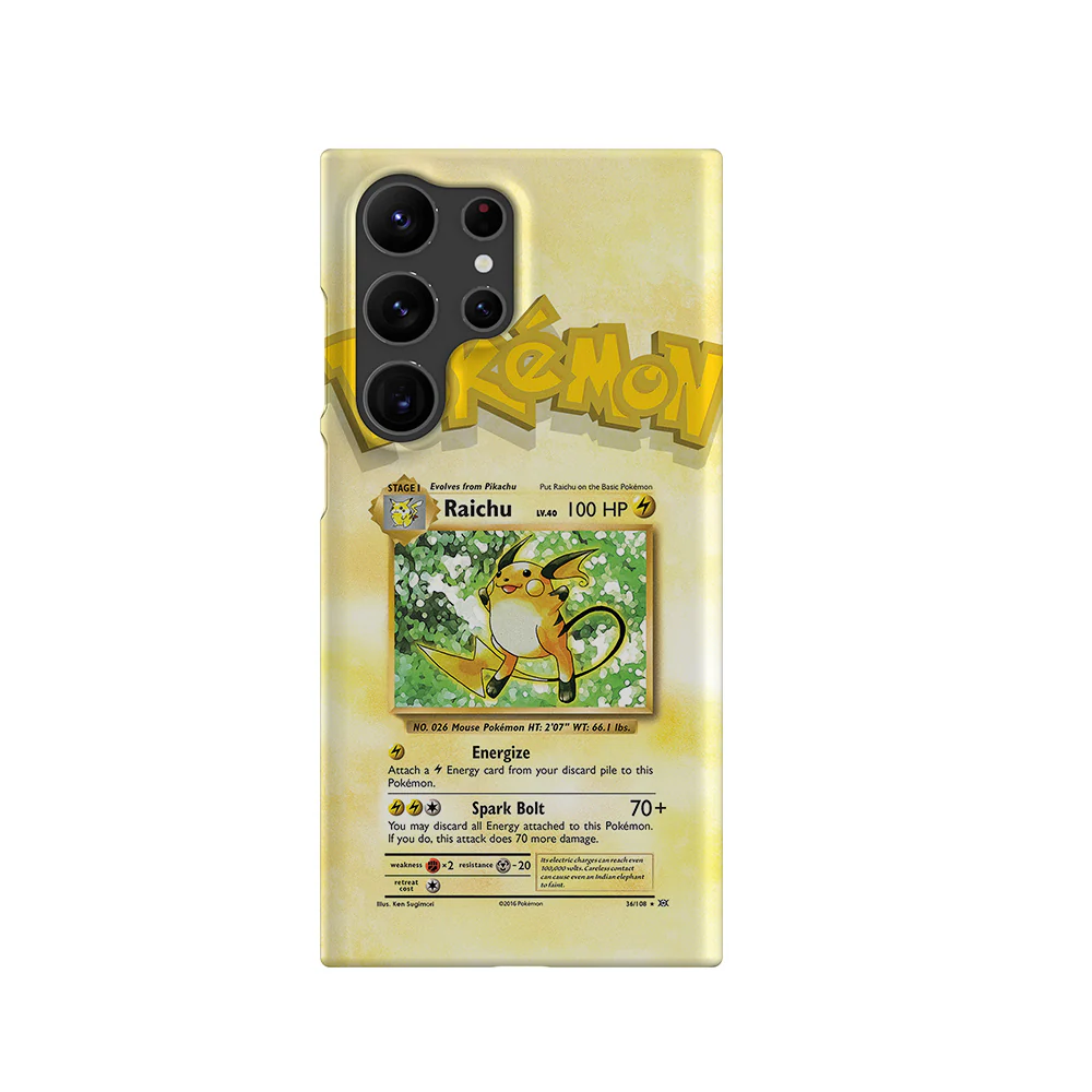 Raichu Base set-Slim - Image 13