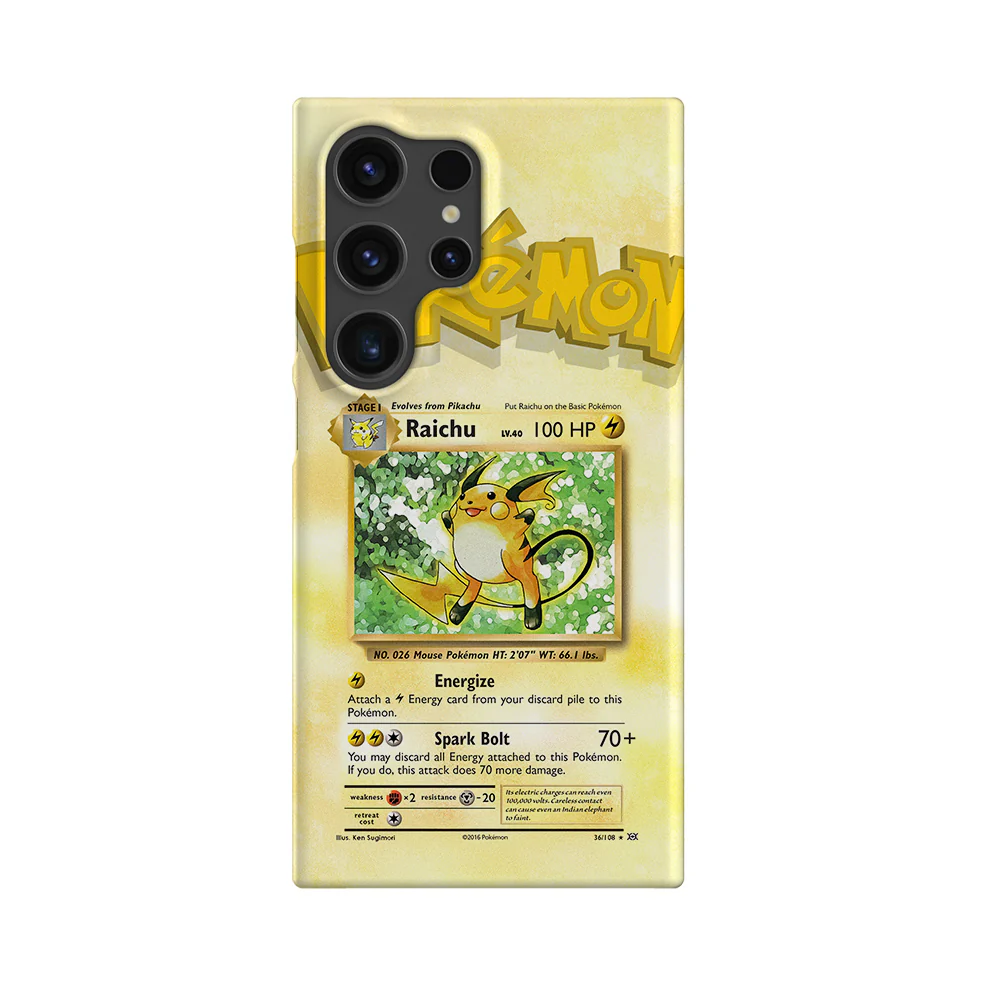 Raichu Base set-Slim - Image 16