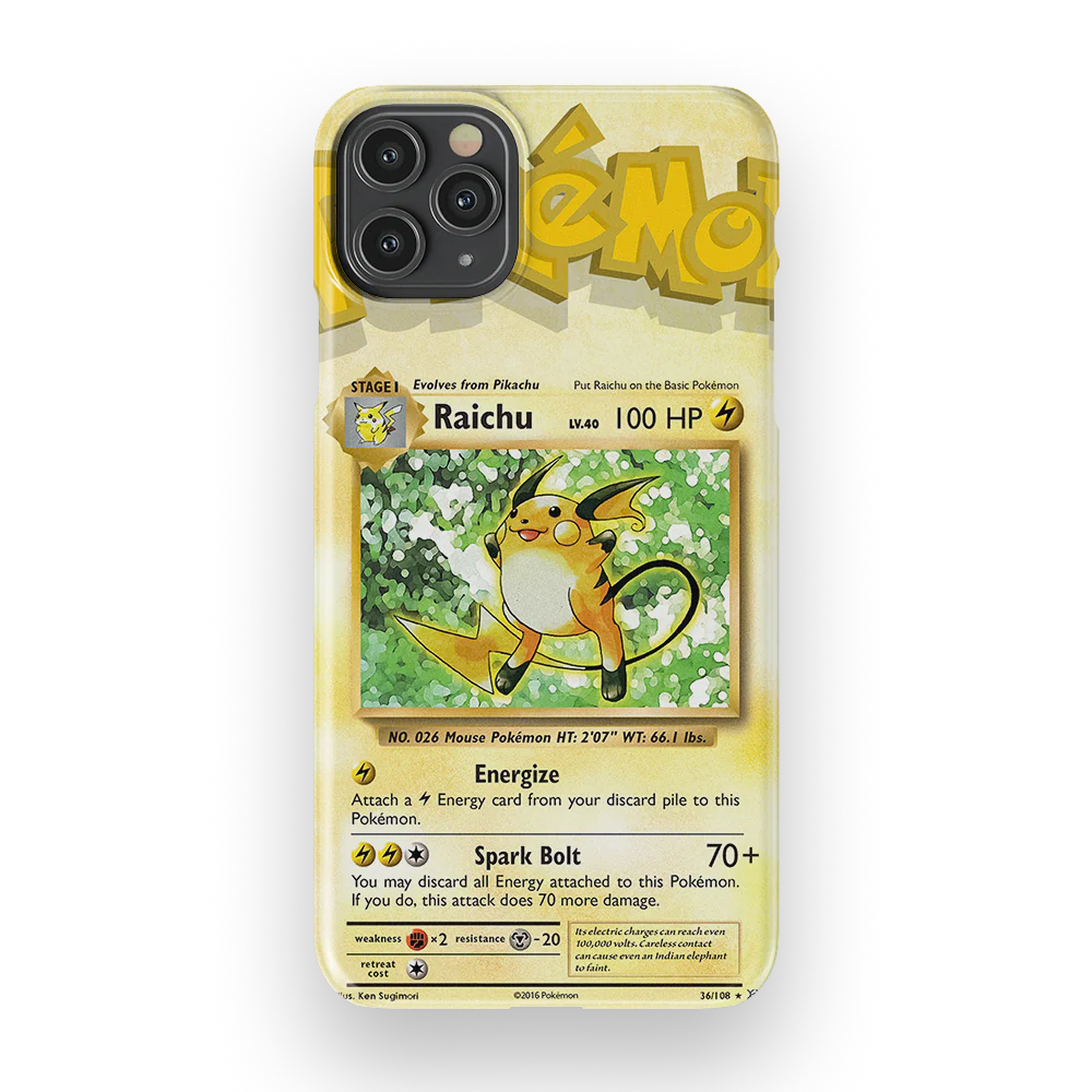 Raichu Base set-Slim - Image 22