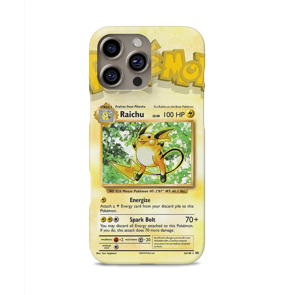 Raichu Base set-Slim - Image 41