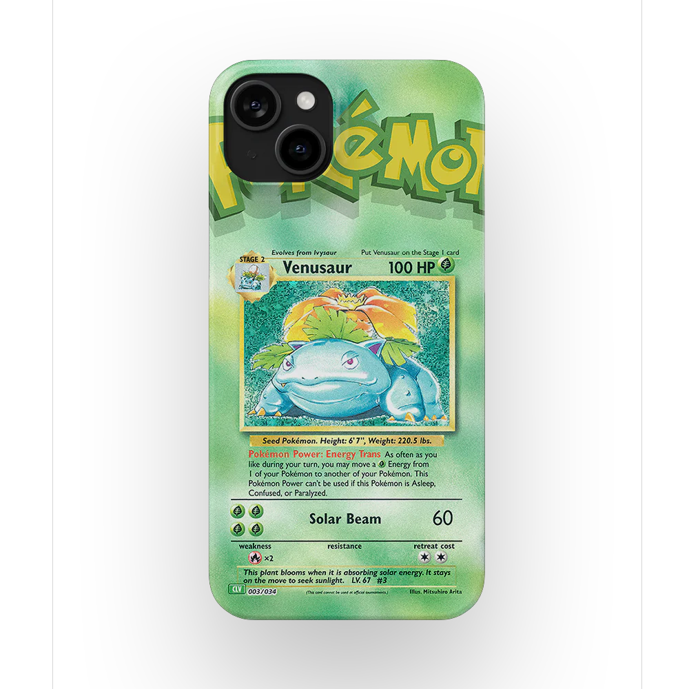 Venusaur Base set-Slim - Image 36
