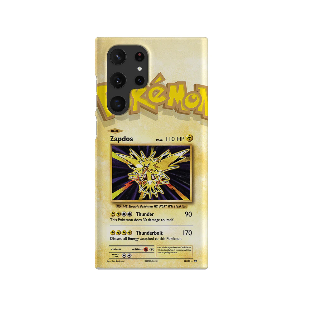 Zapdos Base set-Slim - Image 10