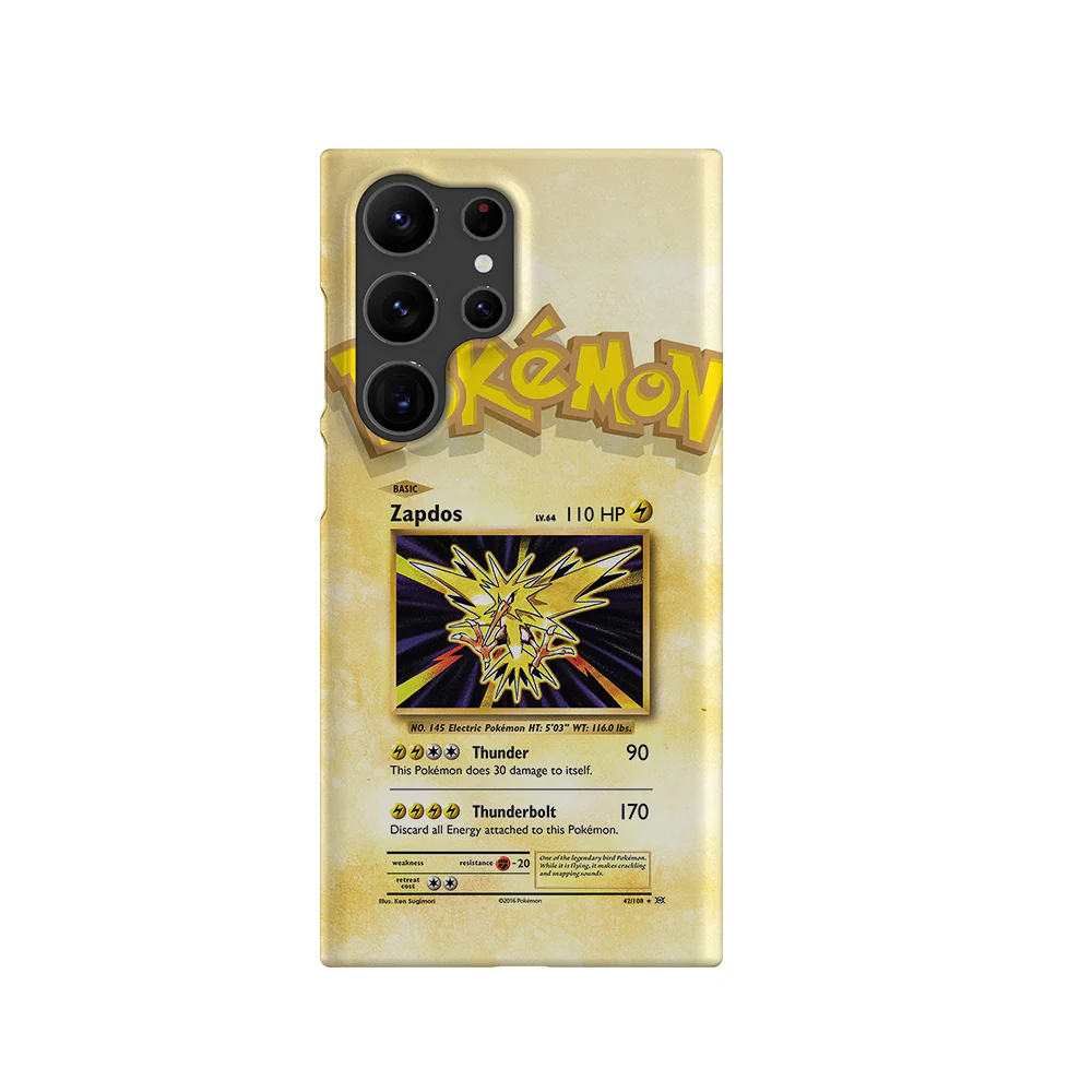 Zapdos Base set-Slim - Image 13