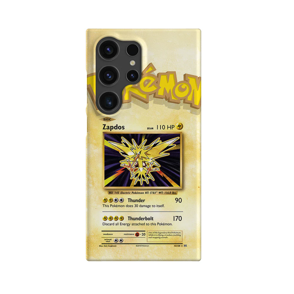 Zapdos Base set-Slim - Image 16
