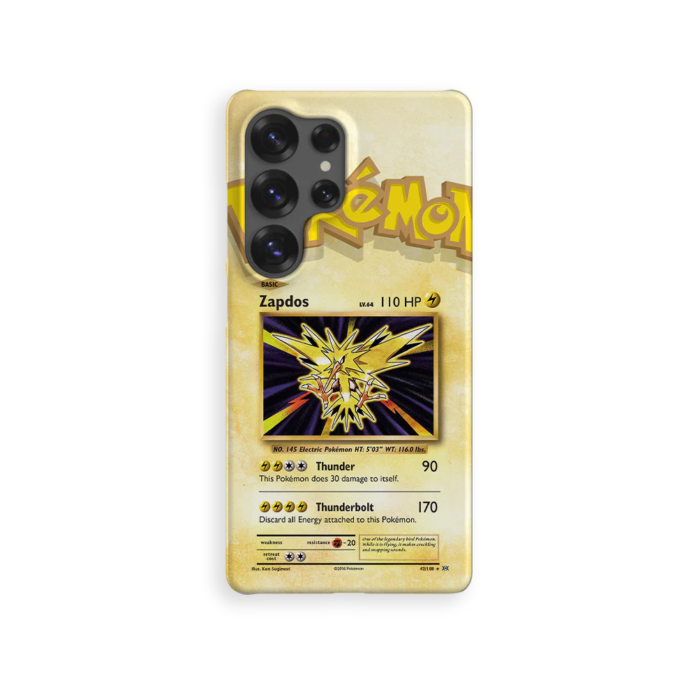 Zapdos Base set-Slim - Image 19