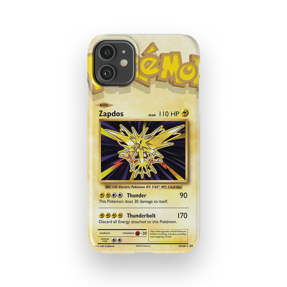 Zapdos Base set-Slim - Image 20