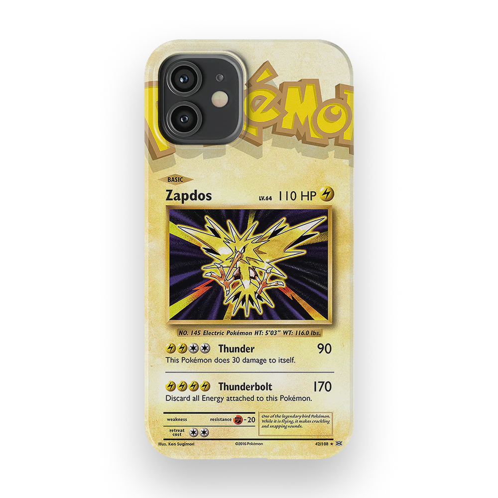 Zapdos Base set-Slim - Image 23