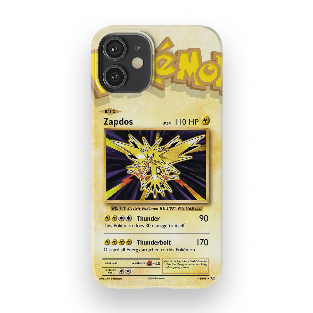 Zapdos Base set-Slim - Image 24
