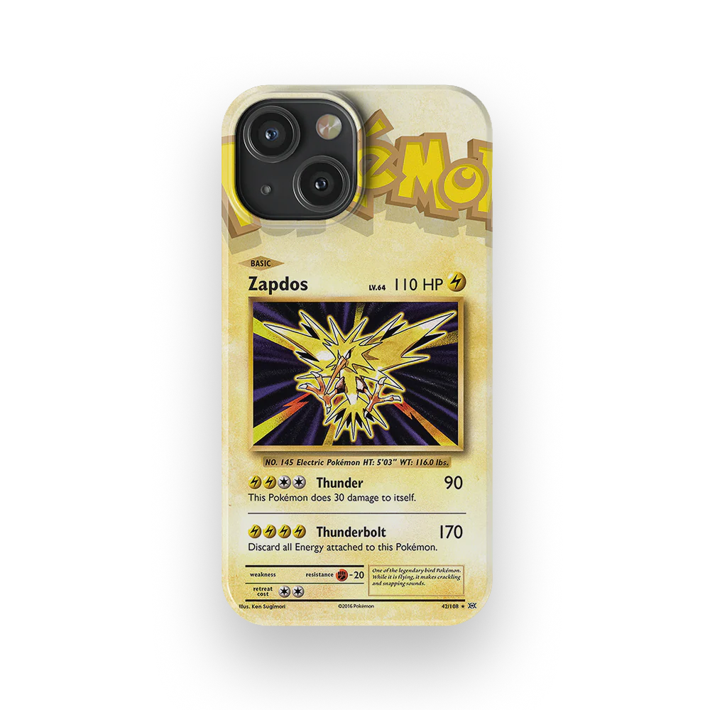 Zapdos Base set-Slim - Image 28