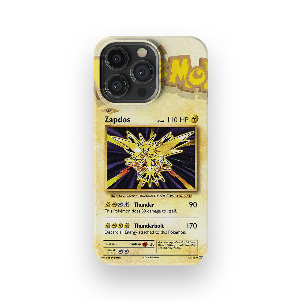 Zapdos Base set-Slim - Image 29