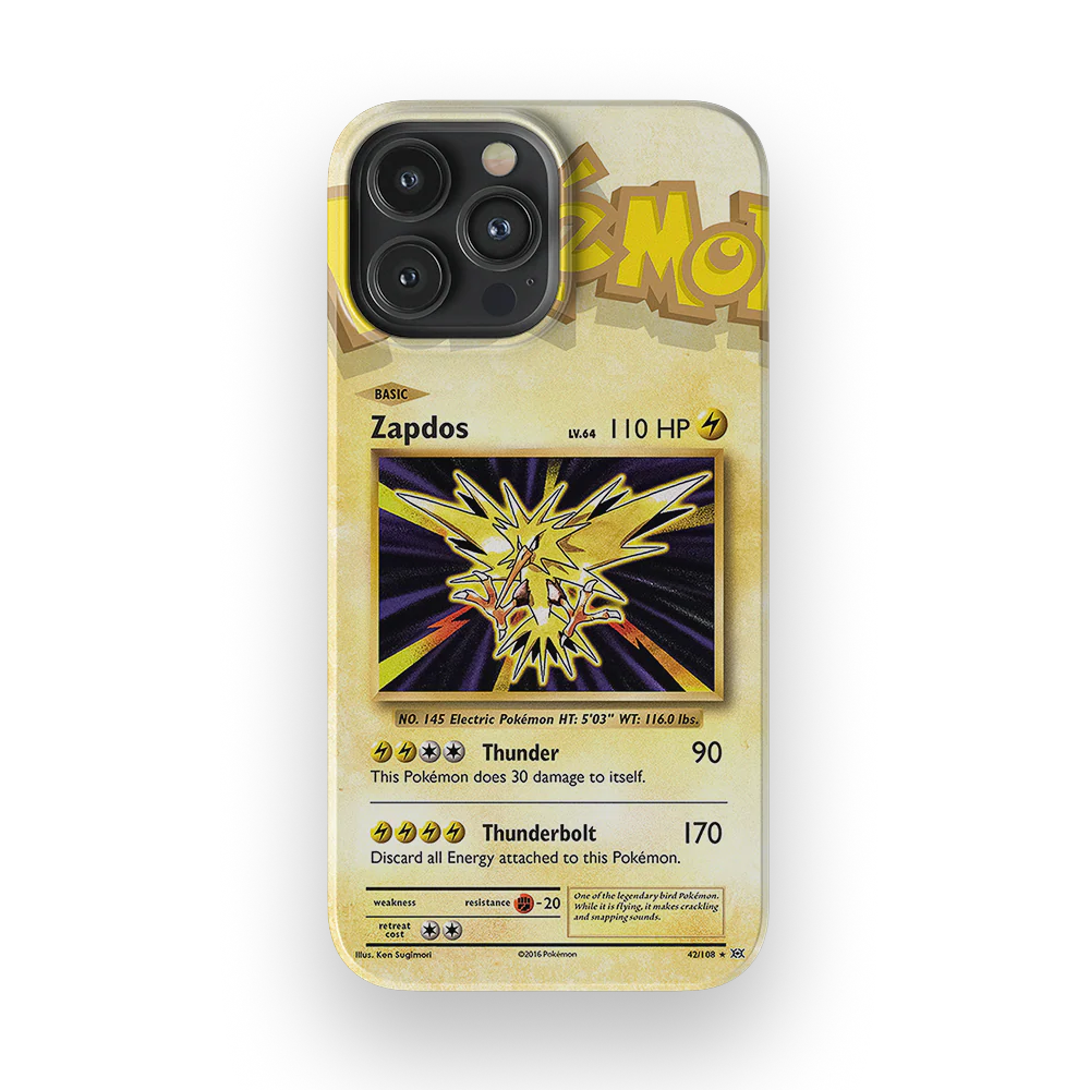 Zapdos Base set-Slim - Image 30