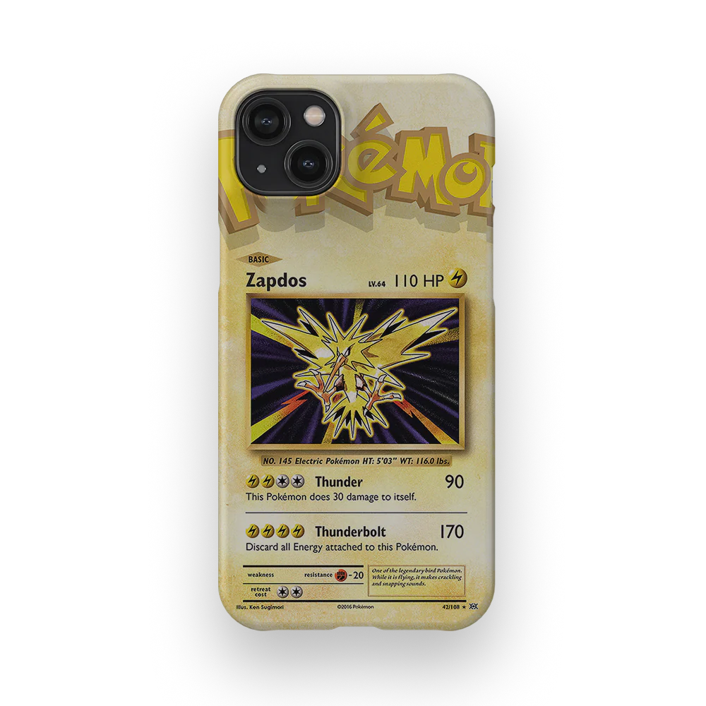 Zapdos Base set-Slim - Image 32