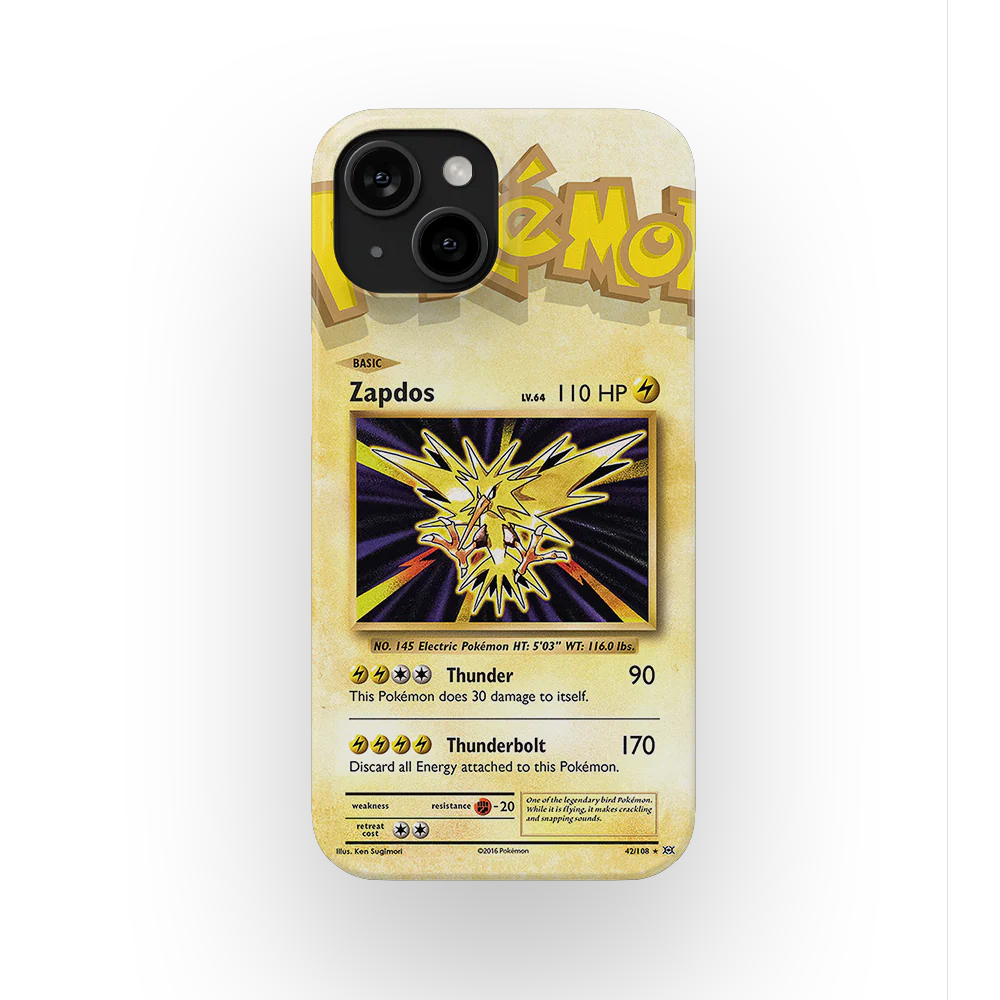 Zapdos Base set-Slim - Image 35