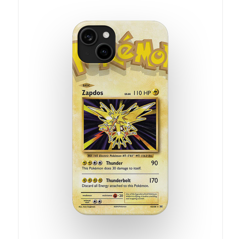Zapdos Base set-Slim - Image 36