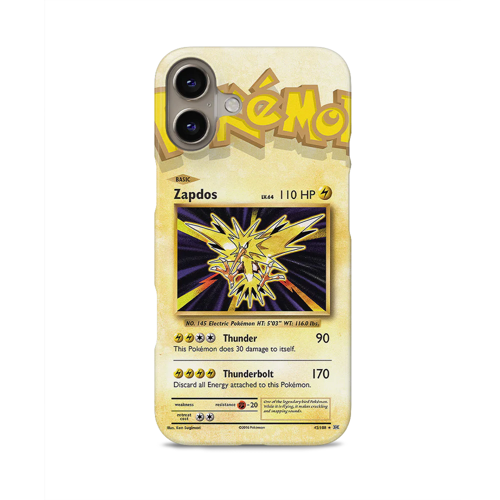 Zapdos Base set-Slim - Image 40
