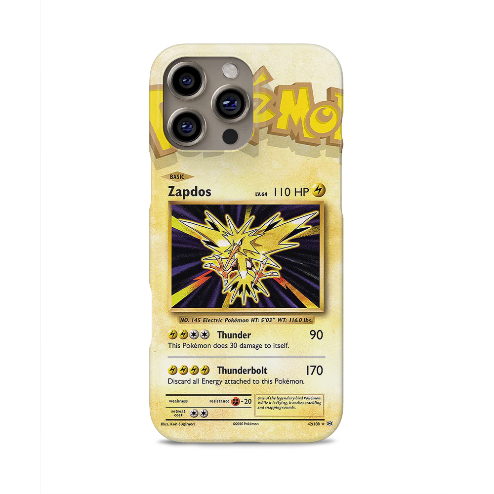 Zapdos Base set-Slim - Image 41