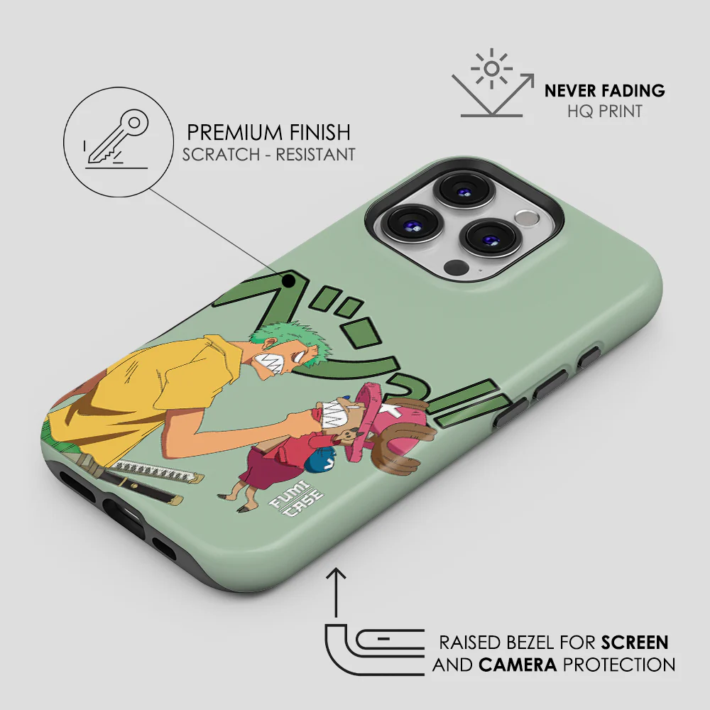 Zoro x Chopper-Tough MagSafe - Image 3